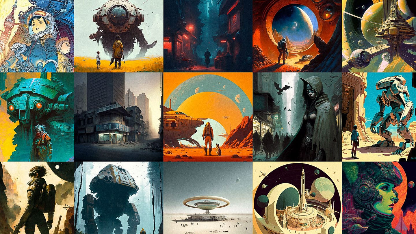 Top 10 Cyberpunk + Sci-Fi Styles, cover