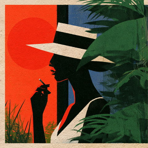 Agostino Iacurci style (Street artists), Midjourney V8.2