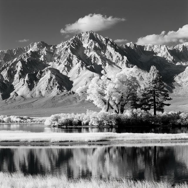 Ansel Adams style, Midjourney V8.2, render 4 of 4