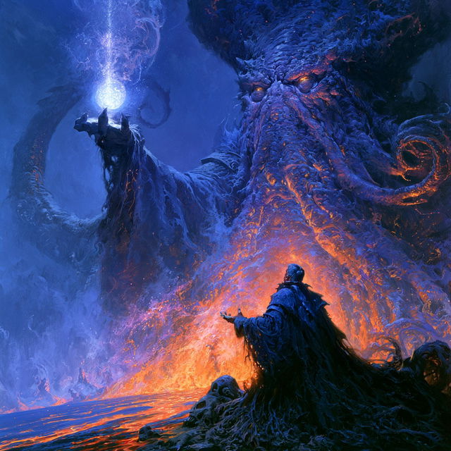 Bob Eggleton style, Midjourney V8.2, render 3 of 4