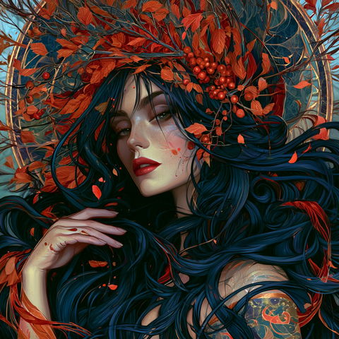 Cristina McAllister style (Illustrators), Midjourney V8.2