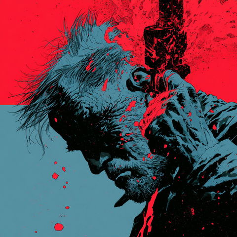 Frank Miller style (Illustrators), Midjourney V8.2