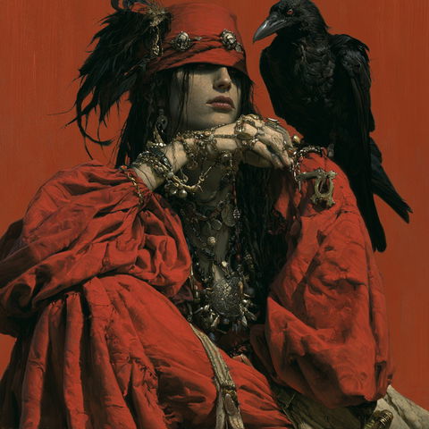 Gerald Brom style (Illustrators), Midjourney V8.2