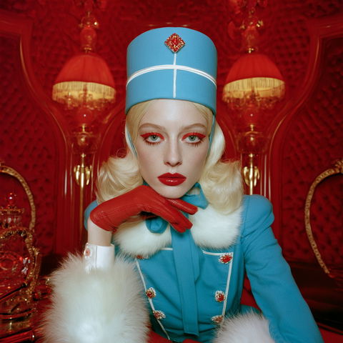 Miles Aldridge style (Photographers), Midjourney V8.2