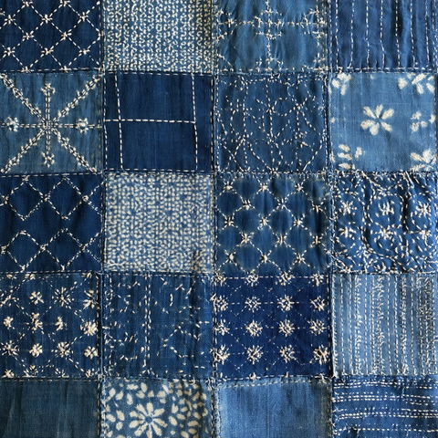 Sashiko style (Techniques), Midjourney V8.2
