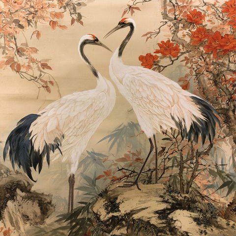 Traditional Scroll Painting style (Genres), Midjourney V8.2