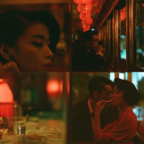 Wong Kar-wai style (Filmmakers), Midjourney V8.2